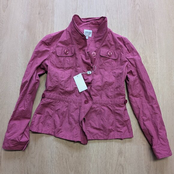 Armani Collezioni BNWT light waterproof jacket pink Jacket - Picture 1 of 5